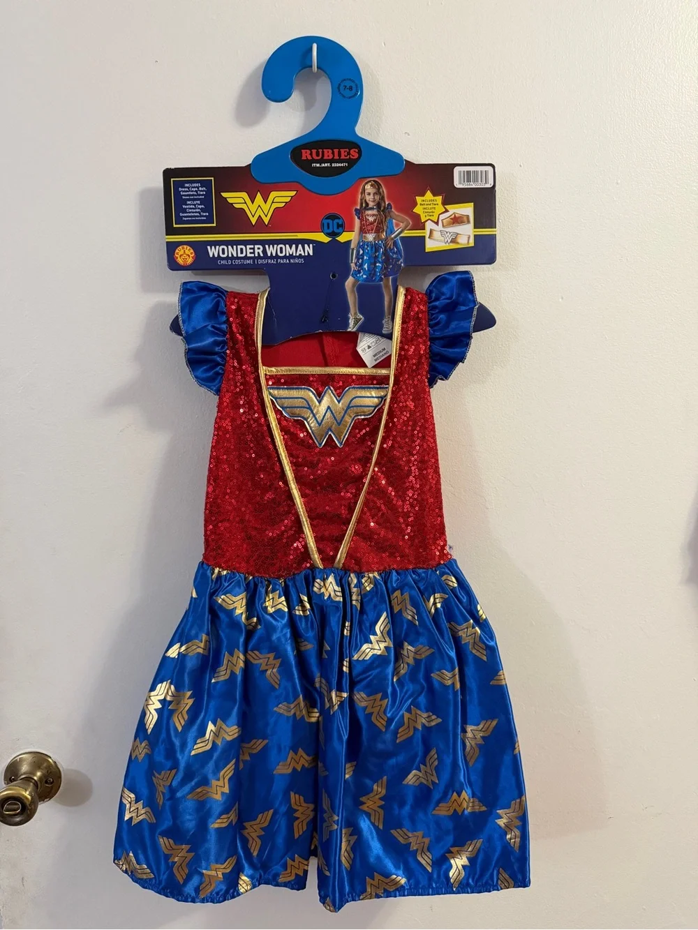 Girl's Licensed Costumes Wonder Woman size M(7-8)